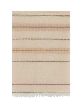 Gerard Darel Dana Striped Scarf in Beige at Nordstrom