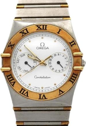 Omega Pre-owned Vintage Polshorloge - Heren - Vintage Horloges - Geel - ONE Size - Vintage