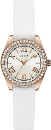 Guess Analoog Horloge - Dames - Horloges - Wit - ONE Size - Accessoires