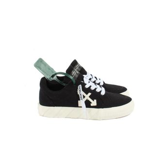 Off-white Sneakers, female, Black, Size: 5 US Low Vulcanized Canvas