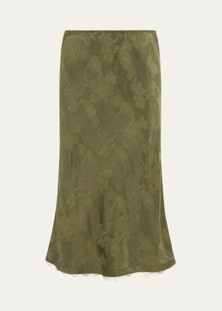 Alemais Winifred Bias Slip Skirt