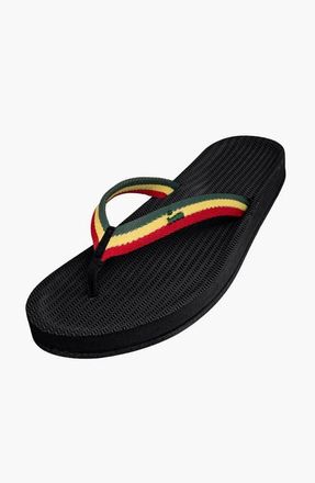 indosole Responsibly-Made Tire Sole Easy Living Flip Flops in Reggae at Nordstrom, Size 10