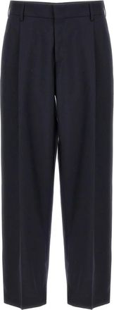 Cellar Door Tailored Broeken - Heren - Straight fit broeken - Blauw - 2XL - Wol - Broeken