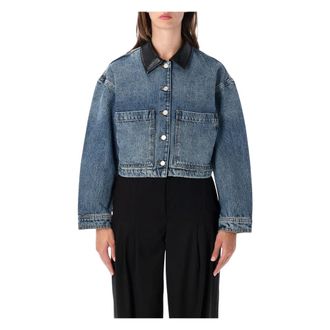 Anine Bing Jassen, Dames, Blauw, S, Katoen, Yuma Jacket