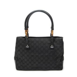 Gucci Square Bamboo Classic Tote schoudertas