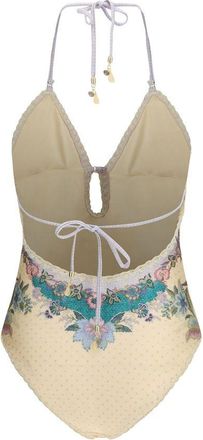 Zimmermann Womens Beige Polyamide One-Piece Swimsuit Clothing