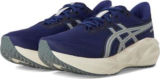 Asics Novablast 5 Mens Running Shoes Indigo Blue/Seal Grey : 15 D - Medium, Synthetic