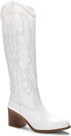 Chinese Laundry Upwind Western Boot In White