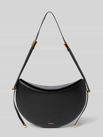 Furla Shoulder Bag mit Logo-Print Modell Moonstone in Black, Gr&ouml;&szlig;e 1