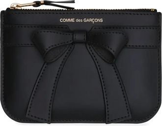 Comme Des Garçons Accessoires, Dames, Zwart, ONE Size, Wallet Bow