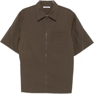 Givenchy Shirts - male - Givenchy - Short Sleeve Shirts - Green - L - Shirts