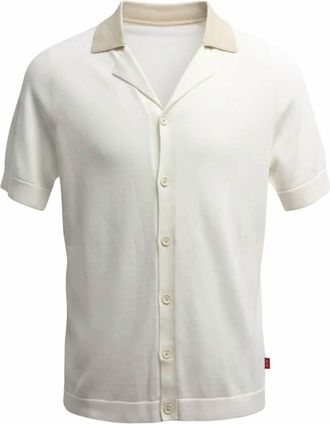 Orlebar Brown Mens Tirso Tee In White Sand