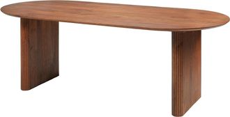 Vente-Unique Mesa de comedor para 8 personas de madera de mango - Natural - BALIMELA
