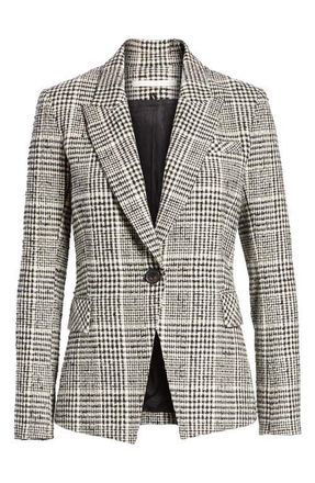 Veronica Beard Rhett Dickey Jacket in Black/White at Nordstrom, Size 2