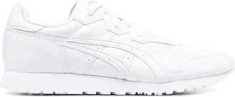 Comme Des Gar&ccedil;ons low-top panelled-design sneakers - men - Calf Leather/Rubber/Fabric - 8.5 - White