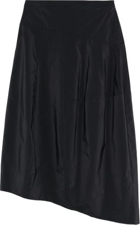 Tibi asymmetric midi skirt - Blue