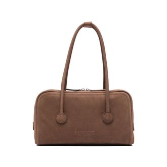 Margesherwood Logo-embossed Leather Shoulder Bag