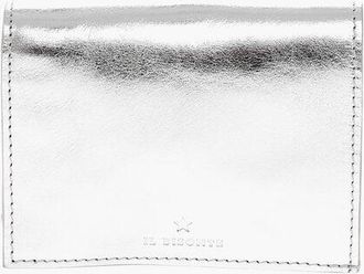 IL BISONTE Metallic Leather Effect Wallet size Unica