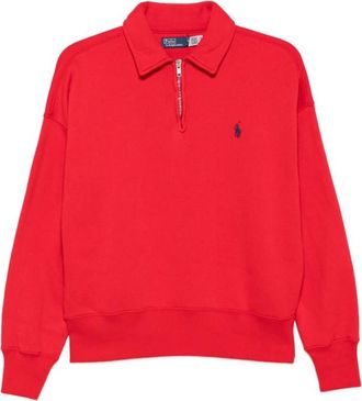 Ralph Lauren Mujer, Sudaderas, Rojo, Talla: XS