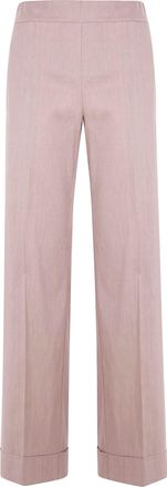 D.exterior D. EXTERIOR Changing Linen Straight Trousers