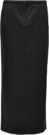 Toteme Midi Skirts - Dames - Kokerrokken - Zwart - S - Rokken