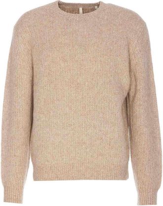 Sunflower Beige Yak Sweater Crewneck Long Sleeves