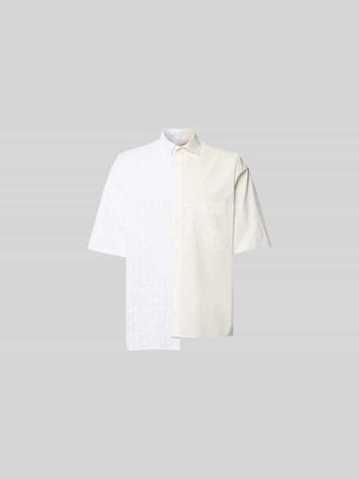 Maison Margiela Regular Fit Freizeithemd aus Baumwolle in Weiss, Gr&ouml;&szlig;e 46