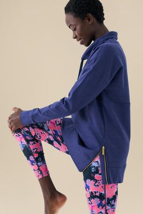 BAM Womens Themis Longline Throw on Sweat - X-Small