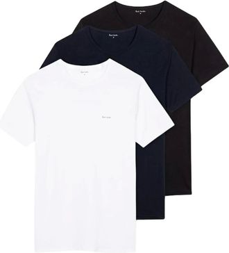 Paul Smith 3-pack T-shirt - Heren - Tops - Veelkleurig - Maat: S Katoen