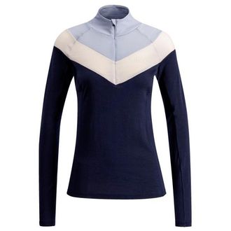 Swix Polaris Baselayer Halfzip Merinounterw&auml;sche f&uuml;r Damen | blau