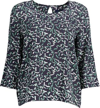 GANT Kleding - Dames - Blouses - Blauw - S - Overhemden