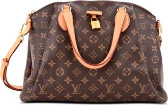 Louis Vuitton Rivoli Handtas Monogram canvas MM tas - Bruin
