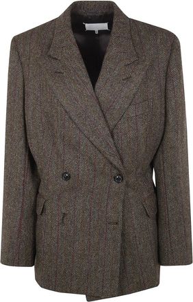 Maison Margiela Blazers - Dames - Blazers - Bruin - 2XS - Jassen