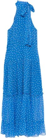 Rixo Abito lungo Abi a pois - Blu