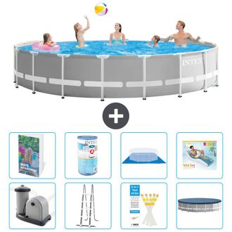 Intex Piscina Prism Frame Redonda - 549x122 Cm - 9-piezas S635