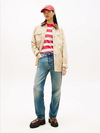 Tommy Hilfiger Vaqueros rectos y ajustados de tiro medio