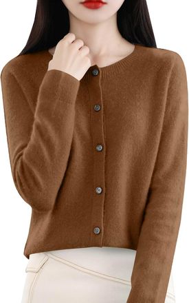 Generic Jumpers For Women Uk Neck Womans Jumper Cosy Sweaters Cashmere WomenS Sweater Tops Black 2025 Ladies Christmas Winter Size 16 Clothing Red Long Sleeve