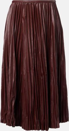 Proenza Schouler White Label - Gonna midi Rosalyn in similpelle