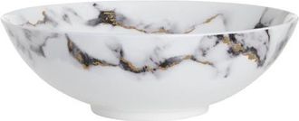 Prouna Marble Venice Fog Serving Bowl in White at Nordstrom
