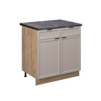 Vicco Cajoneras Fame-line, Grisbeige, 80 Cm, Et Antracita, Vicco