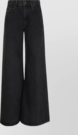 7 For All Mankind wide leg high waist trousers