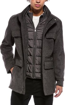 Cole Haan Wool-Blend Field Coat