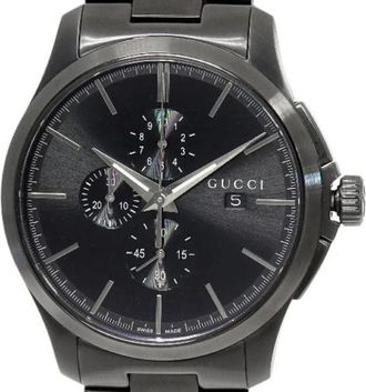 Gucci Pre-owned Watches, female, Black, Size: ONE SIZE Pre-owned Metal watches