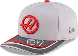 New Era Haas F1 Team, Official 2025 Merchandise, Special Edition 200th Race, Oliver Bearman Drivers Baseball Cap