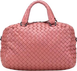 Bottega Veneta Borsa a mano in pelle intrecciata Pre-owned - - Pre-owned - Donna - Rosa - ONE SIZE