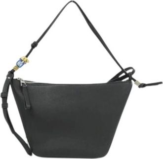 Loewe Pre-owned Cross Body Bags, female, Black, Size: ONE SIZE Pre-owned Cross Body Bag