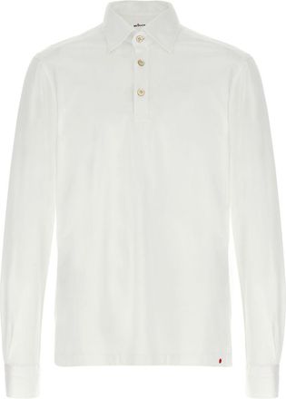 Kiton Positano polo shirt - men - Cotton - XXXL - White