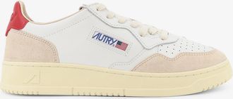 Autry Sneakers Medalist Low in pelle con logo laterale - AUTRY - gender_Man