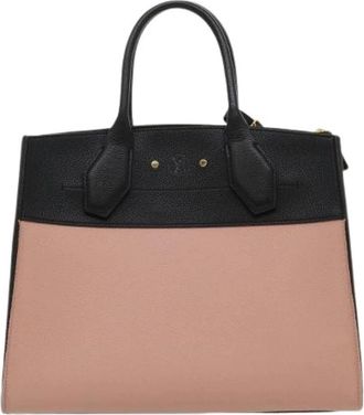 Louis Vuitton Pre-owned City Steamer Handbag - Dames - Vintage Shopper - Roze - ONE Size - Leer - Vintage