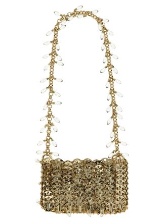 Paco Rabanne 1969 Nano Crystal Shoulder Bags Gold